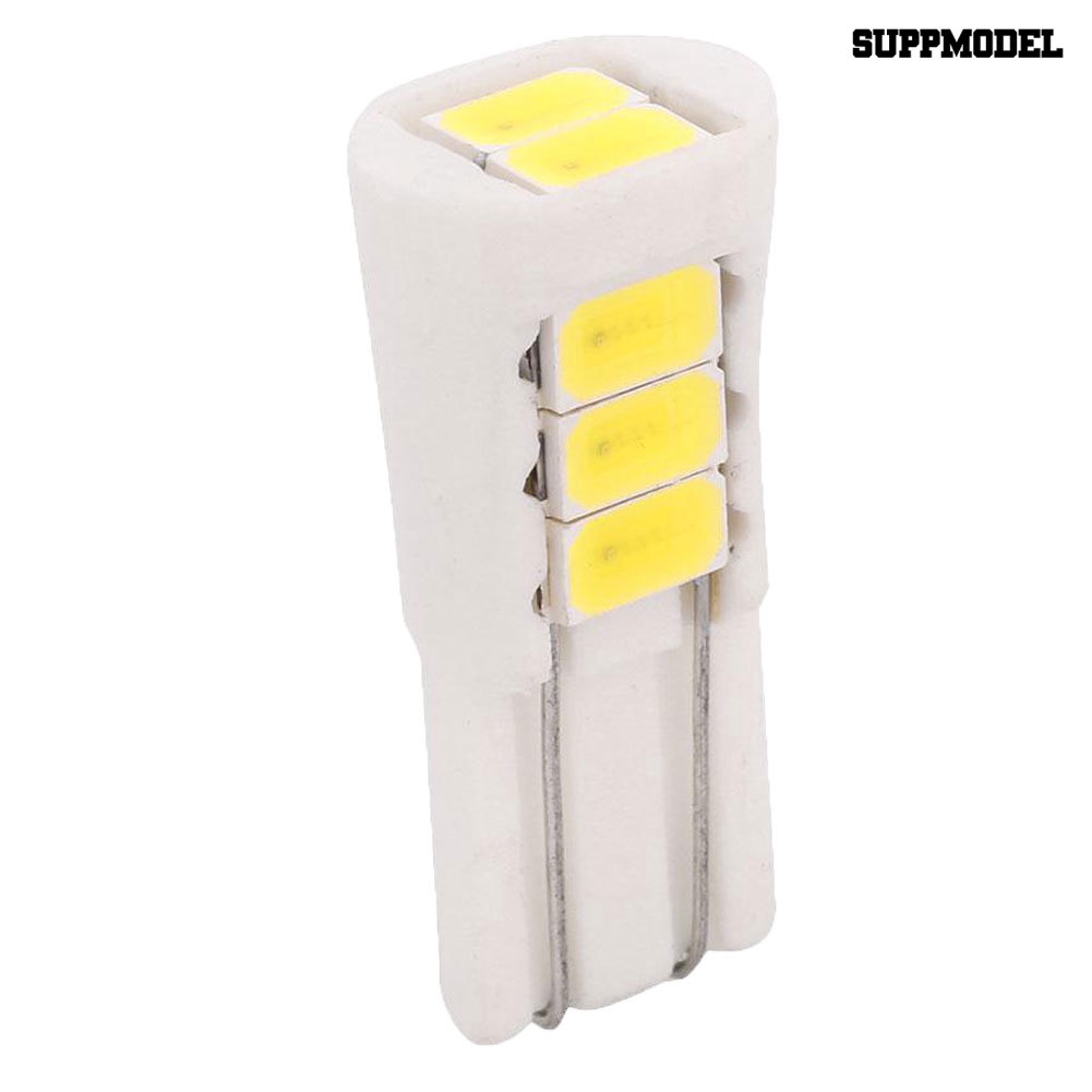 [SM Otomatis] T10 5050 8SMD LED Keramik Mobil Truk Lebar Samping Dashboard Light Lamp Bohlam