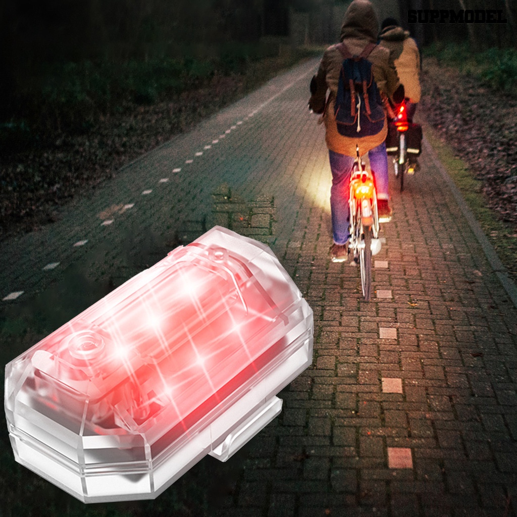 [SM Otomatis] Lampu Peringatan Berbagai Warna Cahaya Tekan Tombol Tahan Air Anti-Tabrakan Penerangan Nirkabel Tanpa Pemanas Outdoor Motor Club LED Strobo Light Party Favor