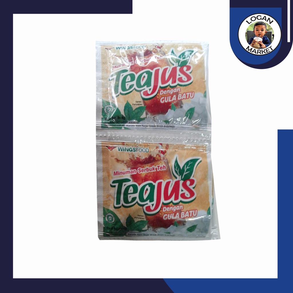 Tea Jus Teajus Gula Batu 10 Sachet