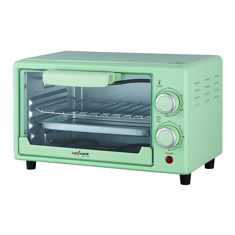 ADVANCE Oven Listrik AOV-100 9L 500 Watt Electric Oven【Garansi 1 Tahun】