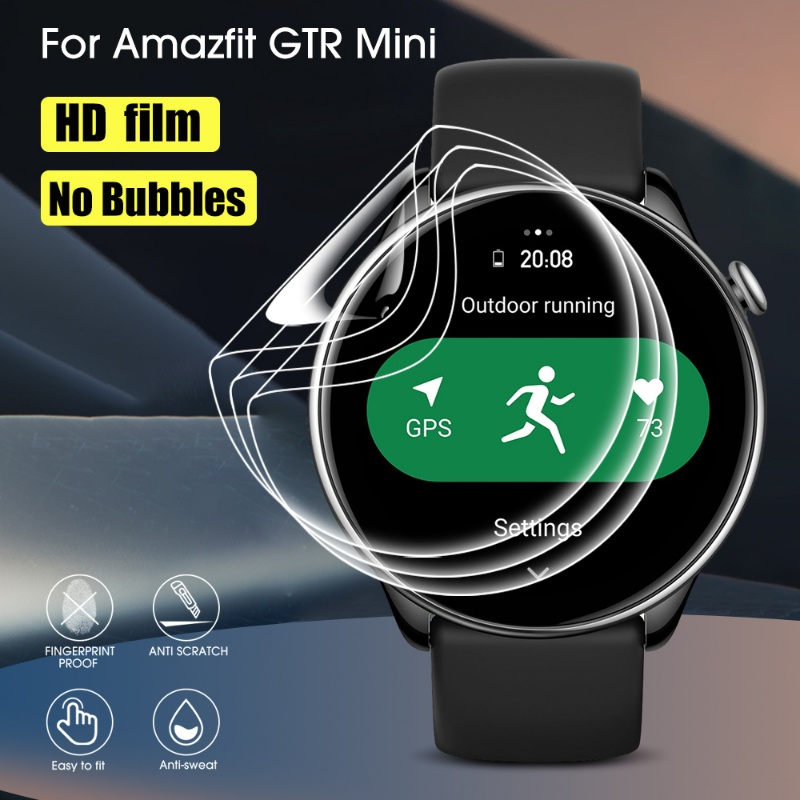 Hd Hydrogel Film Untuk Amazfit GTR Mini/Cakupan Penuh Pelindung Layar Untuk Jam Tangan Huami Aksesoris Anti Gores