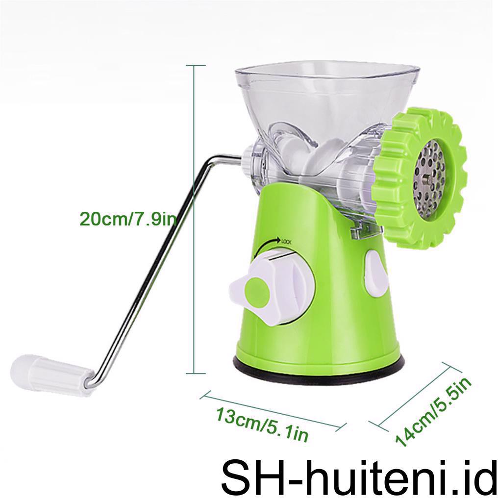 Penggiling Daging Manual Dapur Multifungsi Penggiling Sayur Mincer Grinder Pasta Maker