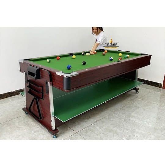 Meja Billiard Biliard 7 feet 4 in 1 Ping Pong Hockey Tangerang