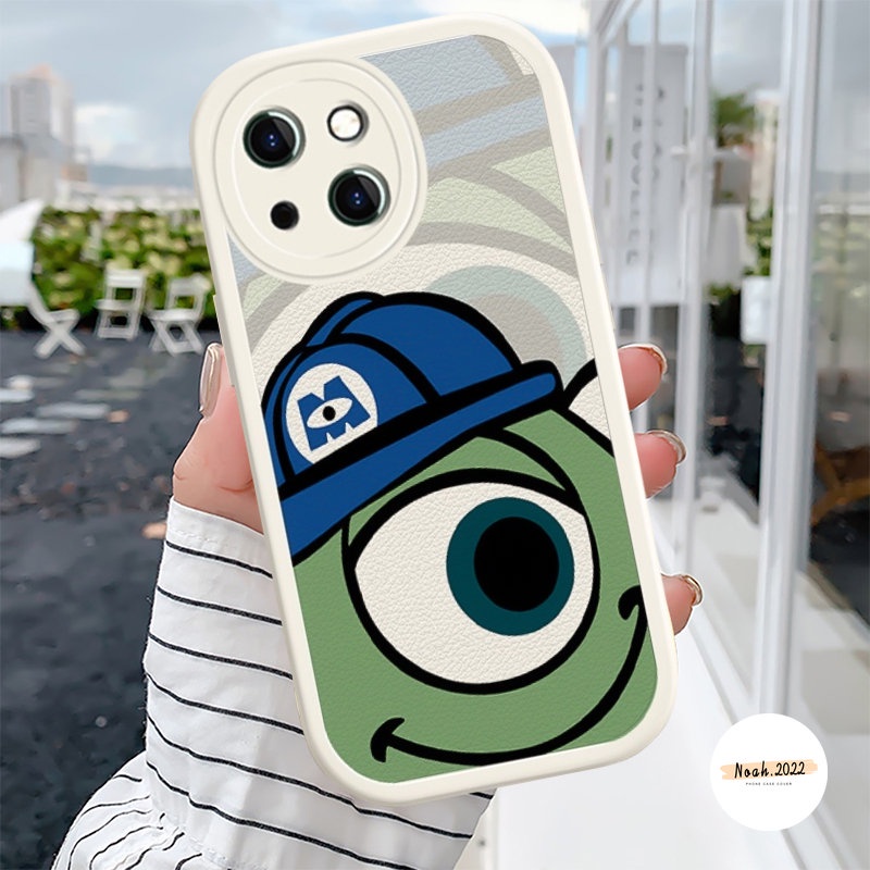 Case Untuk Realme C25 C35 C30 C21Y C31 C12 C30s C11 C20 C55 C17 C20A C25Y C15 C25s C17 C21 GT C3 10 Pro 8Pro 5i 6 7i 8 9i 58i 6s 10Pro+6i Cute Monster Disney University Lembut Sarung