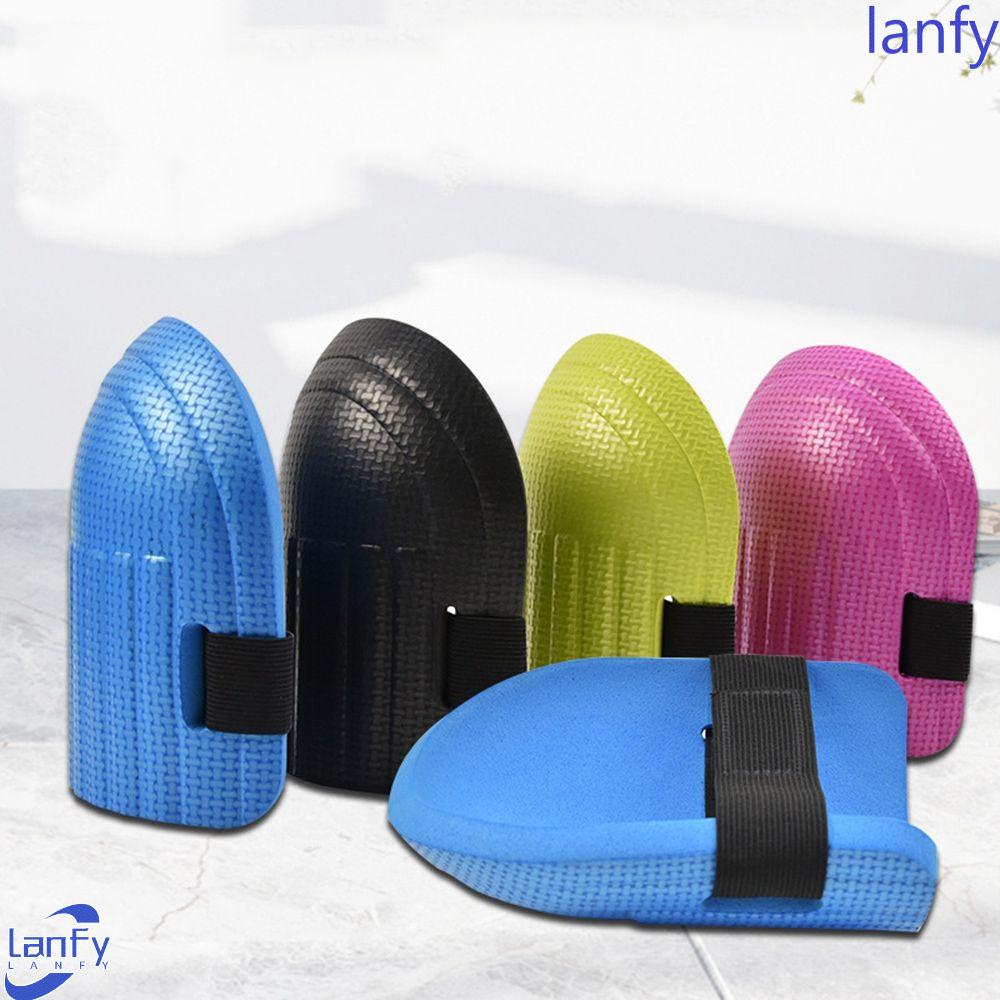 Lanfy Knee Pad Anti Lembab 1pasang Tile Mud Tukang Untuk Berkebun Membersihkan Alat Semen Workplace Safety Knee Paste