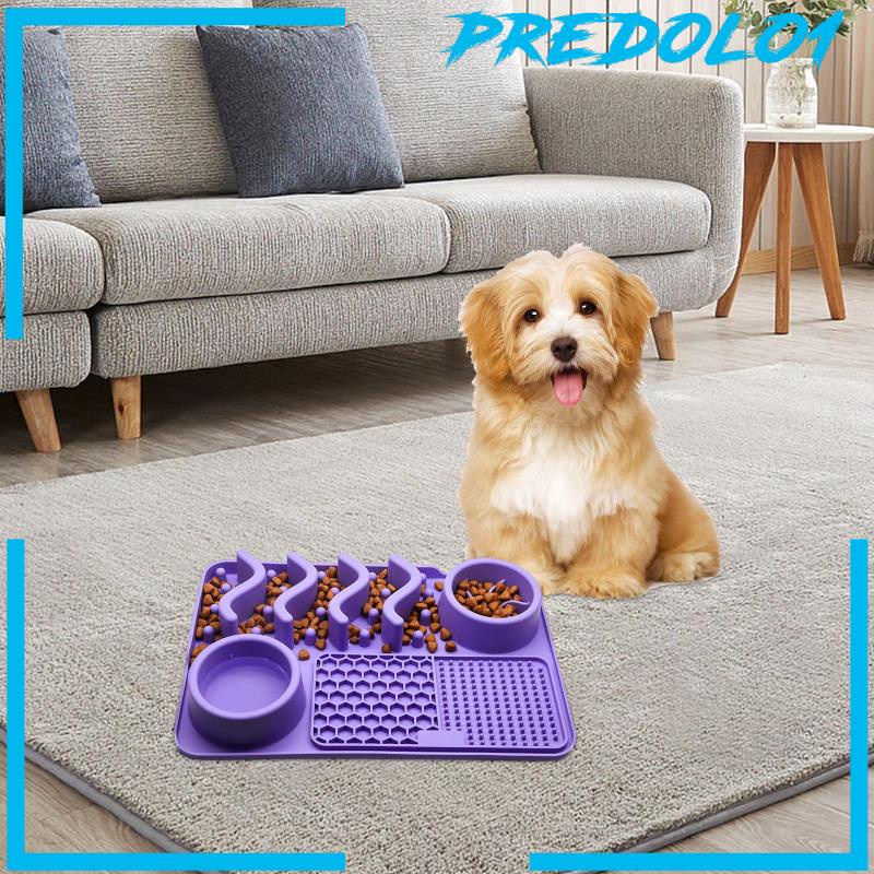 [Predolo1] Alas Jilat Anjing Pelatihan Mencari Makan Mainan Edukasi Tikar Menjilat Anjing Dan Kucing