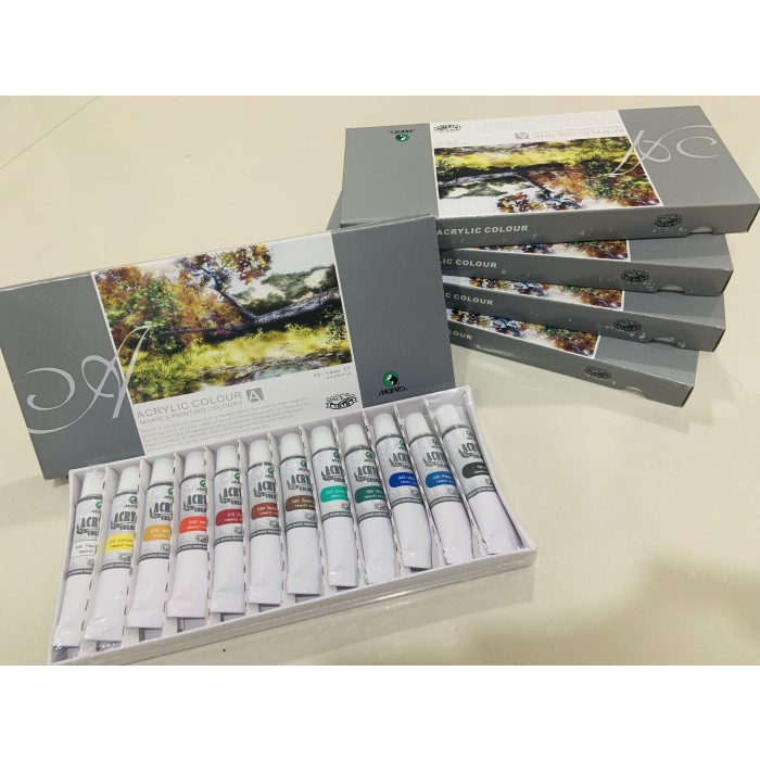 

Cat Acrylic Maries 12warna 12ml / Cat Akrilik Maries ORI dan Murah