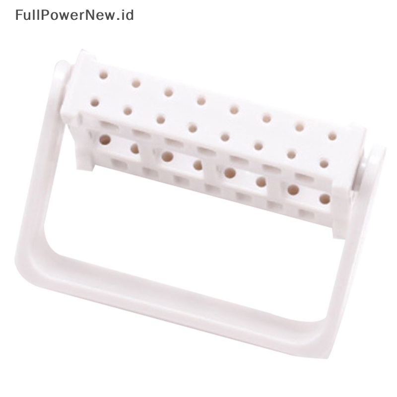 Power Manicure Alat Kepala Gerinda Display Stand 16 Lubang Gerinda Head Rack Storage Box ID