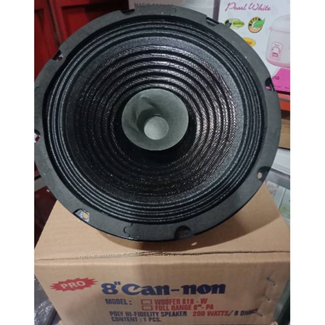 Speaker  Spiker  Speker Canon Pro 8 inch Full range PA 200W 8 0hm