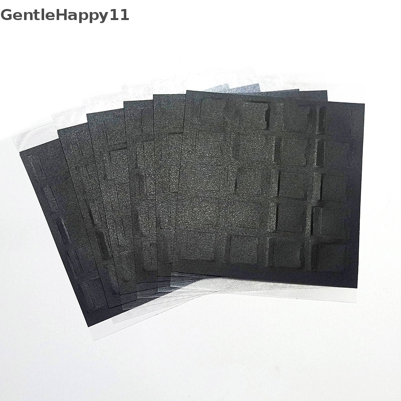 Gentlehappy 120Pcs/set Film Saklar MX Hitam Untuk Keyboard Mekanik MDI Shaft Film Repair id