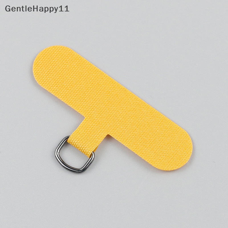 Gentlehappy 1pcs Universal Ponsel Lanyard Kartu Paking Bening Pengganti Yang Dapat Dilepas Dapat Disesuaikan Kalung Klip Snap Cord Tali Patch id