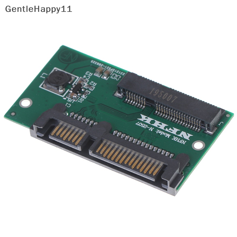 Gentlehappy Mini pcie msata adapter ssd to 2.5 inch sata3 adapter card Dengan case sata adapte id