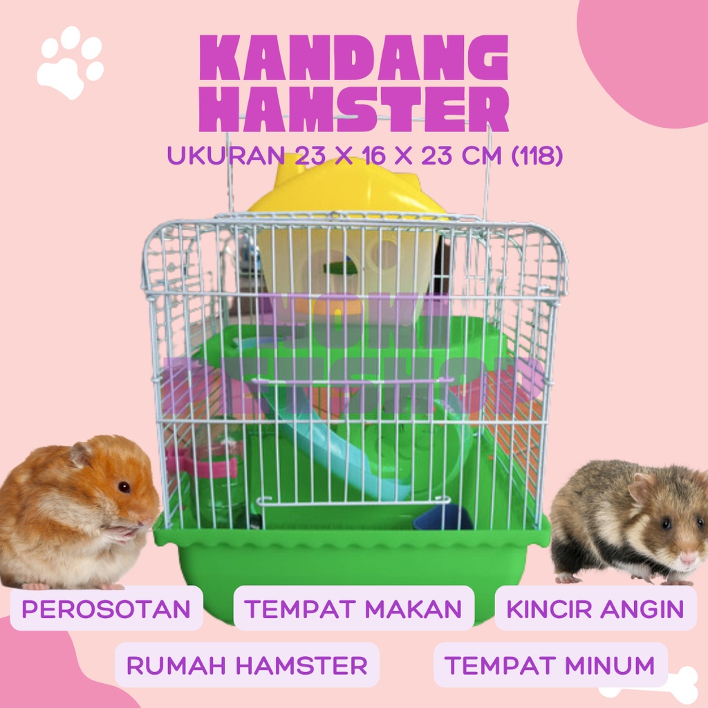 [BISA COD] KANDANG RUMAH HEWAN HAMSTER BURUNG TIKUS BESI SWEET ORIGINAL 118 HAMSTER HEWAN SUGAR GLIDER SYRIAN TUPAI AKSESORIS KANDANG KUCING TEMPAT RUMAH JINAK PELIHARAAN ANGGORA MURAH IMPORT FURNITURE KELAPA TERBANG PLASTIK KECIL KERAMIK LUCU BESAR