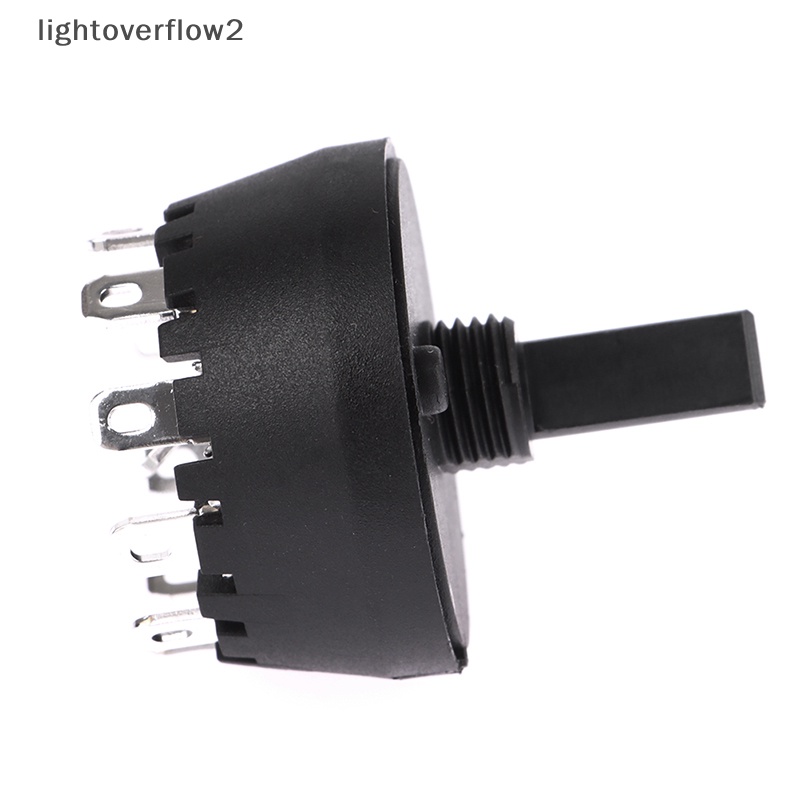 [lightoverflow2] Rotary Gear Switch 9Pin 8Gear Knob Saklar Juicer Mixer Oven Pemanas Mesin Kopi Saklar Putar [ID]
