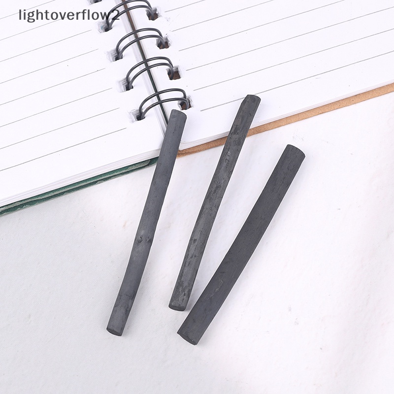 [lightoverflow2] 8pcs/pack Pensil Profesi Sketsa Gambar Willow Charcoal Bar Artis Art Crayons Paing Perlengkapan Gambar [ID]