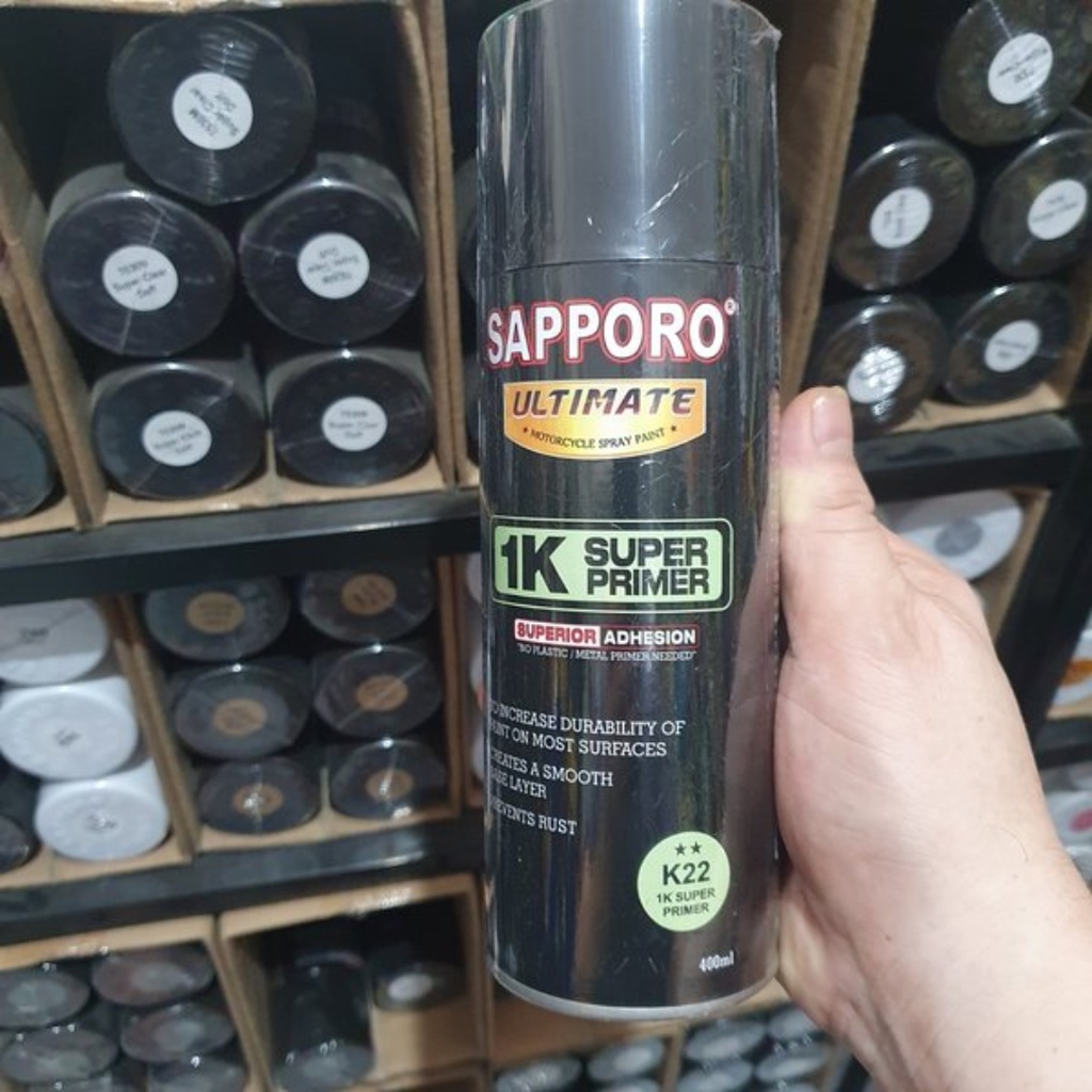 

SAPPORO Ultimate Super Primer Colours Series K22 K23 Cat Semprot Spray