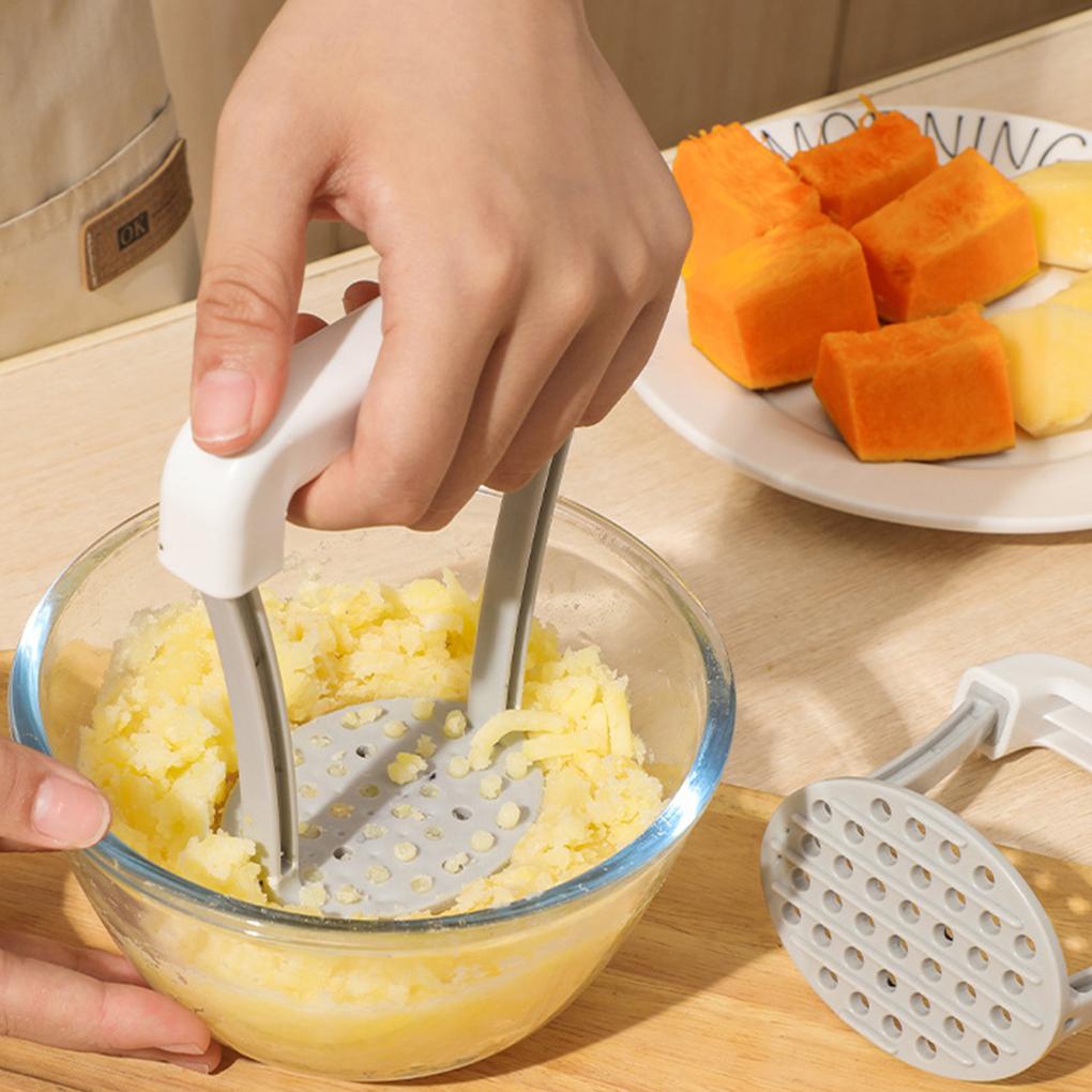 Potato Masher Pressed Crusher Garlic Banana Handheld Alat Kue Makanan Buah Manual Halus Aksesoris Gadget Rumah