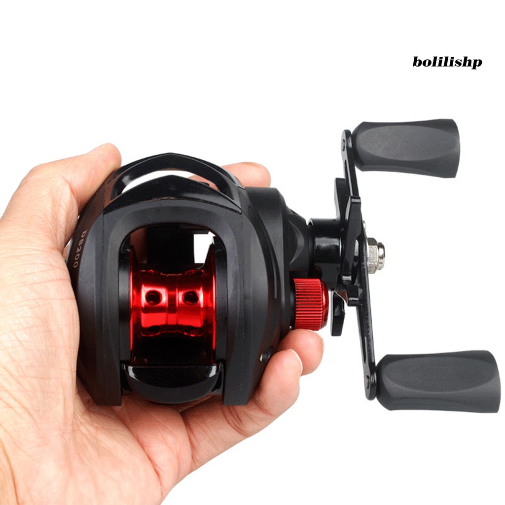 Bo-spinning Reel Multigear Adjustable Kontrol Presisi Lempar Panjang Kekuatan Tinggi Kuat Bearing Angling Kecepatan Stabil Spool Ganda Gulungan Pancing Perlengkapan Memancing