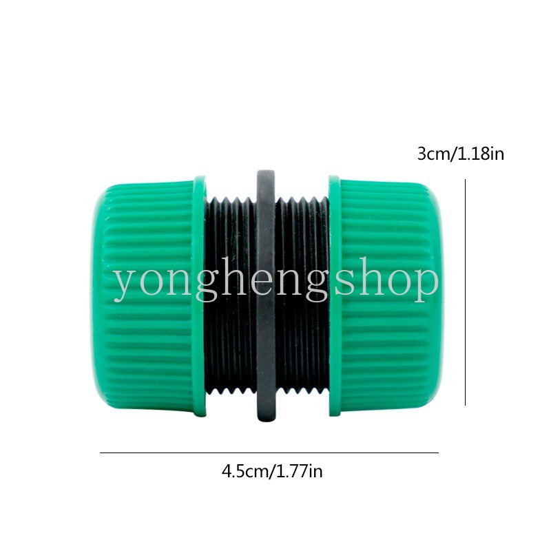 2pcs/set 1per2'Hose Connector Quick Conector Perbaikan Rusak Sambungan Adaptor Selang Bocor Irigasi Air Taman Pipa Extender Konektor Alat Berkebun