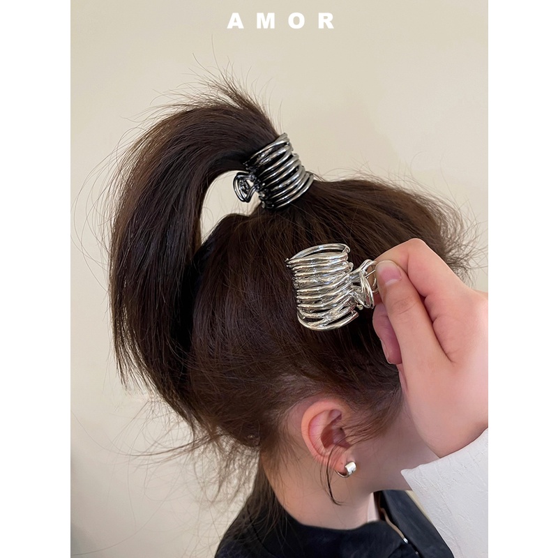 Cool Girl~Simplicity Hairclip Ekor Kuda Tinggi2023New Style