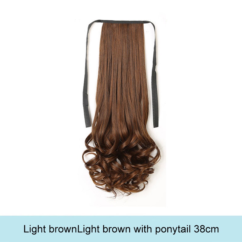 Wig Ponytail Anak -Anak dan Kuncir Kuncir Jendak Bahan Sintetis Dengan Klip - SG