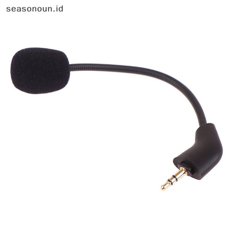 Seasonoun Mic Game Pengganti 3.5mm Microphone Untuk Kingston HyperX Cloud2Ii X Core.
