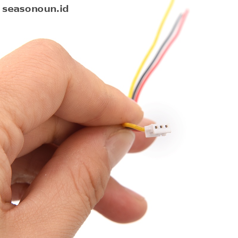 Seasonoun 10PCS Konektor JST Mini Micro ZH 1.5mm 3-Pin Dengan Kawat.