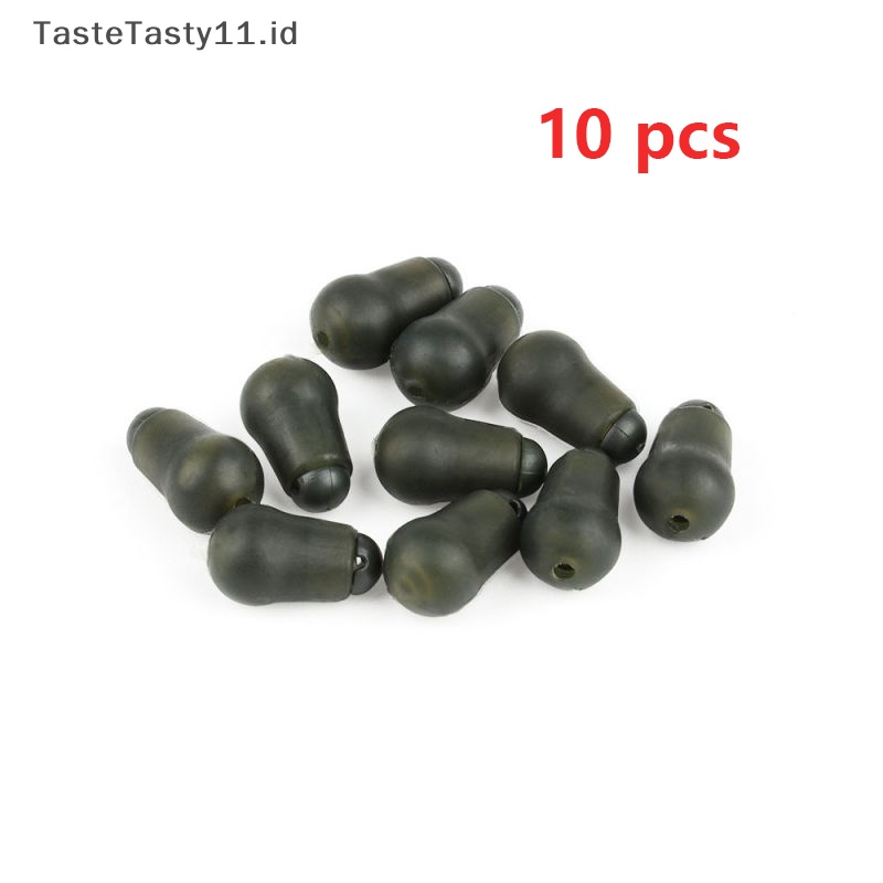 Tastetasty 10pcs Quick Change Bead Stop Carp Fishing Rig Konektor Manik Line Carp.