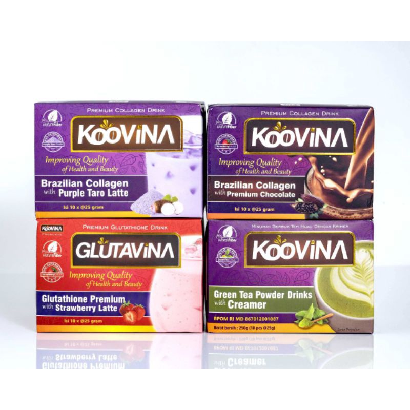 Koovina Brazillian Collagen Drink | Minuman Collagen Halal BPOM
