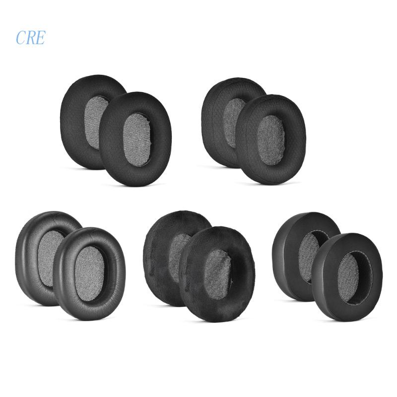 Cre Bantalan Telinga Kenyamanan Maksimal Untuk INZONE H3 Wired, MDR-G300 Headphone Ear Pads Earmuff Tahan Keringat Headset Sleeves