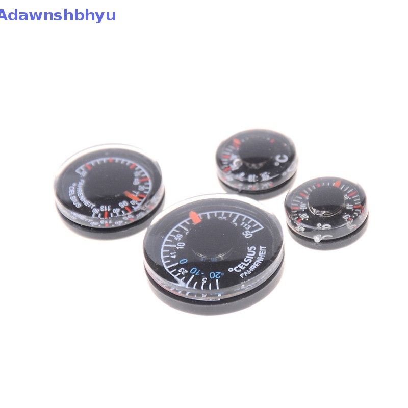 Adhyu 1PCS Termometer Plastik Bulat 15mm 20mm 25mm 27mm ID