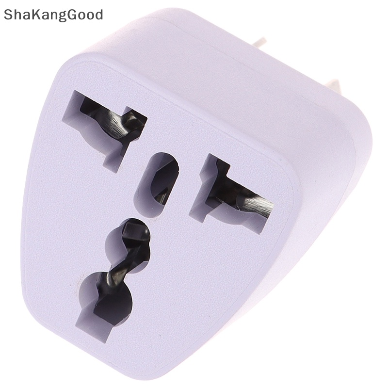 Adaptor Colokan Listrik Travel Universal Selip USA EU EURO Asia to AU Australia 3pin SKK