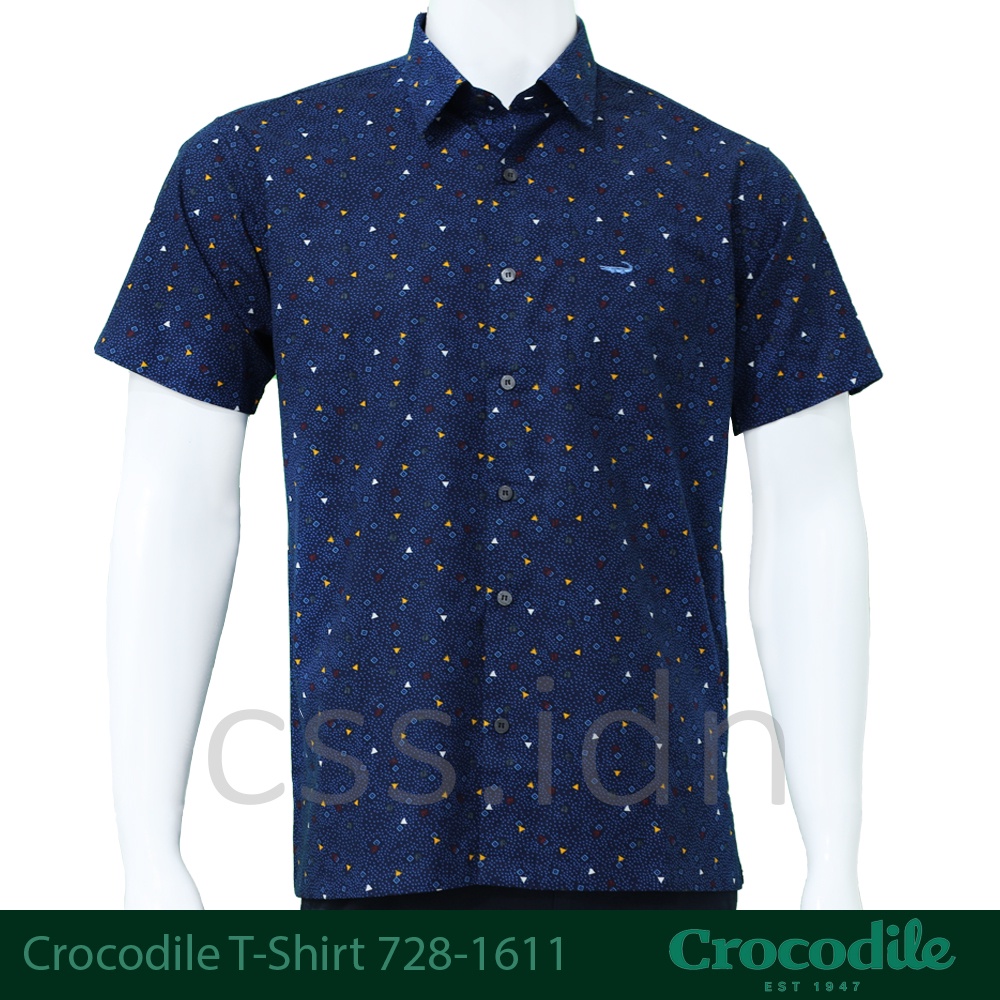 Kemeja Pria Lengan Pendek Crocodile 728-1611