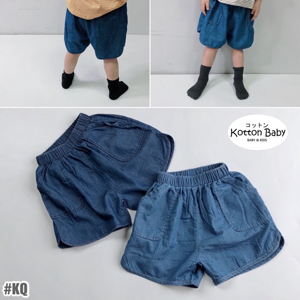 1-5 thn | Celana Pendek Denim Anak Jalan Formal Bayi Catalog KQHZ KQ