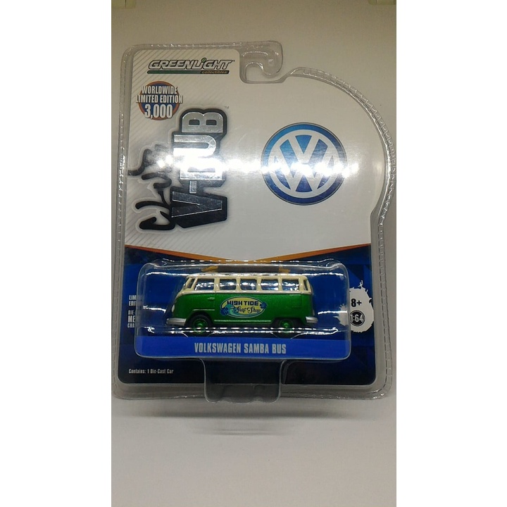 GREENLIGHT GREEN MACHINE VOLKSWAGEN SAMBA BUS