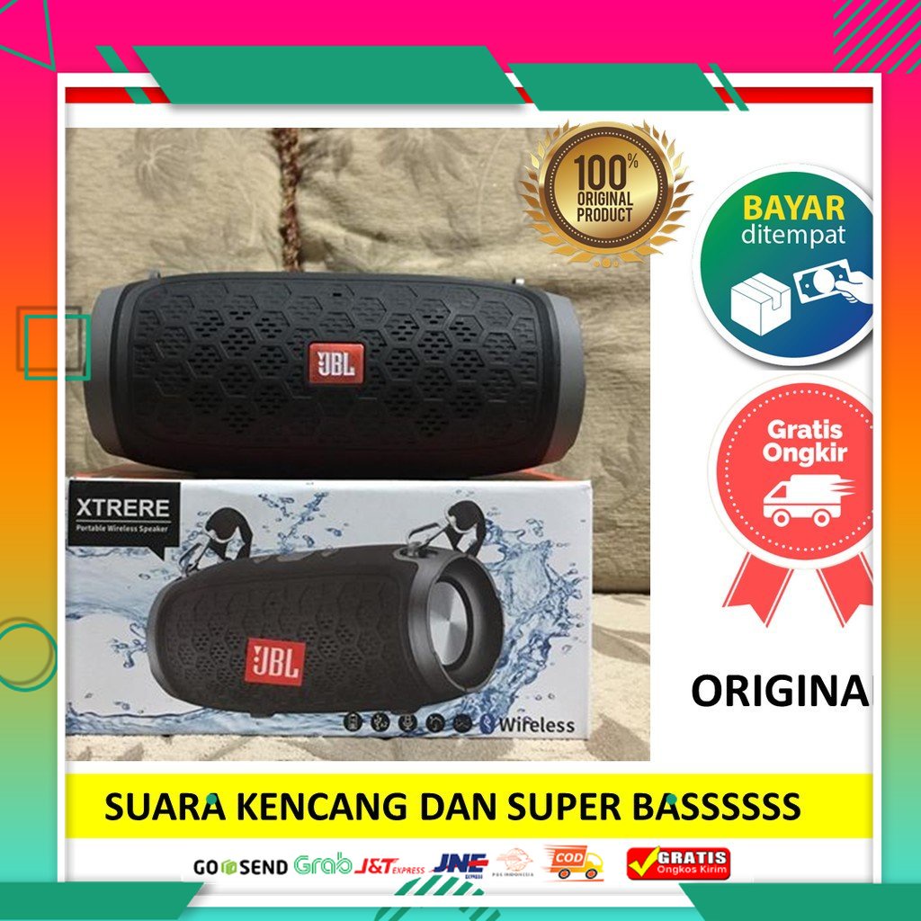 PROMO HARI INI Speaker Bluetooth Wireless XTRERE XRERE JBL J020 J 020 J-020 Music Box Super Mega Ext