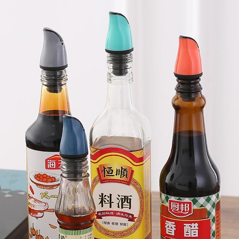 Induksi Gravitasi Pembuka Otomatis Botol Anti Bocor Minyak Wine Bottle Pourer Tutup Spout Stopper Mulut Dispenser Nozzle Alat Dapur