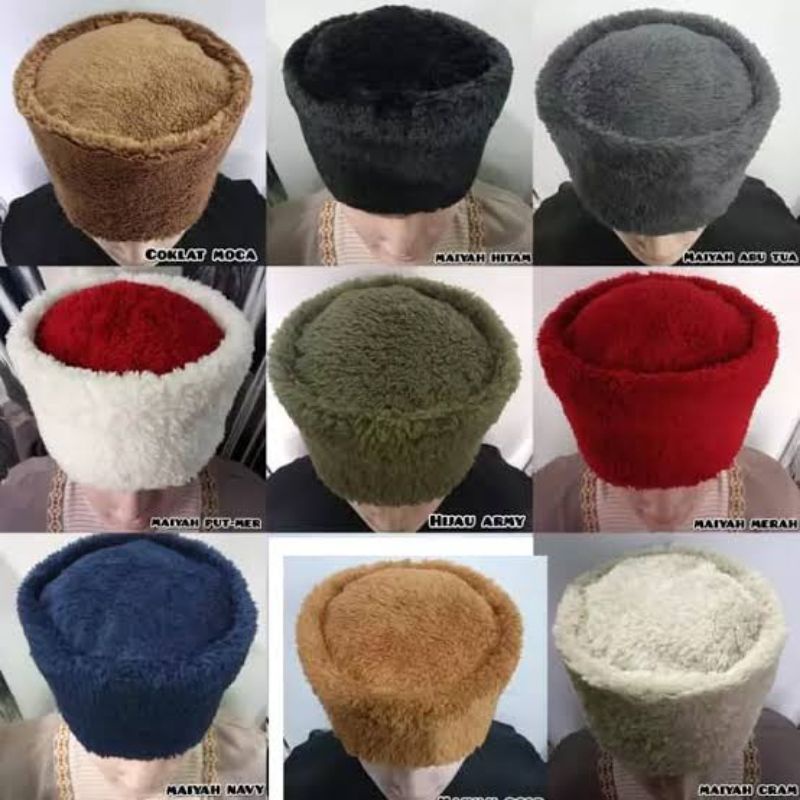 promo terbaru peci songkok bulu rusia peci bukhari bulu peci bukhara kopiah rusia peci rusia peci