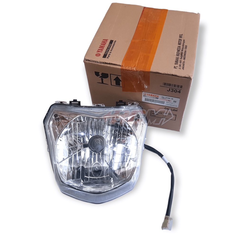 1PA-H4300-00 HEADLIGHT HEADLAMP HEAD LAMP LAMPU REFLECTOR REFLEKTOR LIGHTING ASSY VIXION NEW NVL 201
