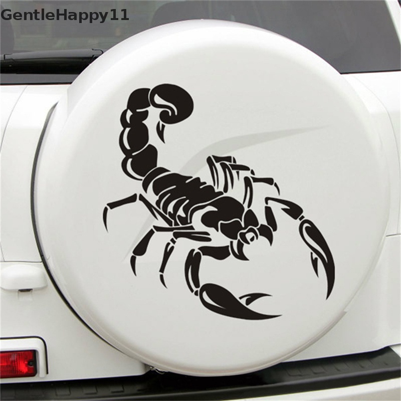 Gentlehappy 30CM New 3D Scorpion Stiker Mobil Styling Sticker Untuk Mobil Dekorasi DIY id