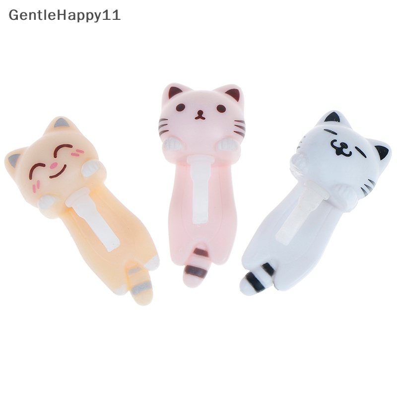 Gentlehappy 3.5MM universal cat Handphone earphone jack Colokan Debu Aksesoris Telepon id