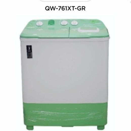 AQUA QW-761XT 7 KG MESIN CUCI 2 TABUNG QW761XT