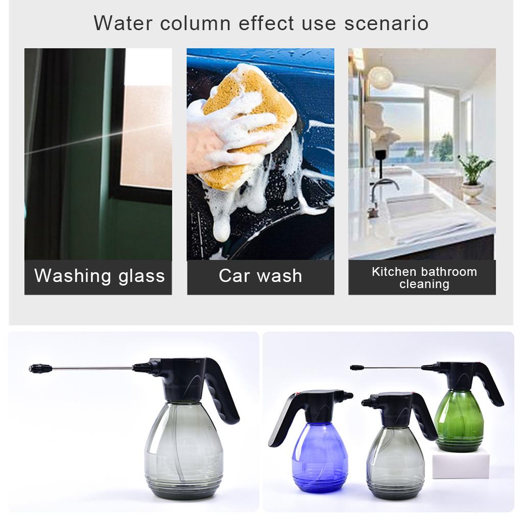 2l Botol Semprot Elektrik Isi Ulang Otomatis Penyiraman Dapat Dengan Nozzle Dipanjangkan Alat Irigasi Sprayer Cleaning