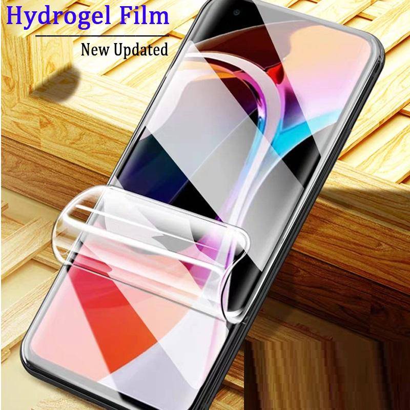 2pcs HD Film Untuk Infinix Note30 12 Pro 30i 12i 12 VIP G96 11 8i 7 Lite Anti blue light Pelindung Layar Full Cover Hydrogel Film Bukan Kaca