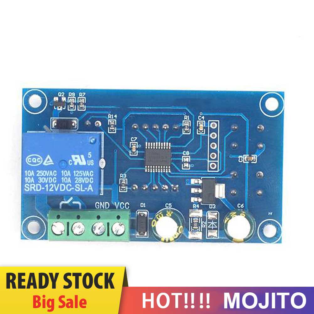 Modul Kontrol Kerja Intermiten CNC Modul DC12V Saklar Output Shock Digital