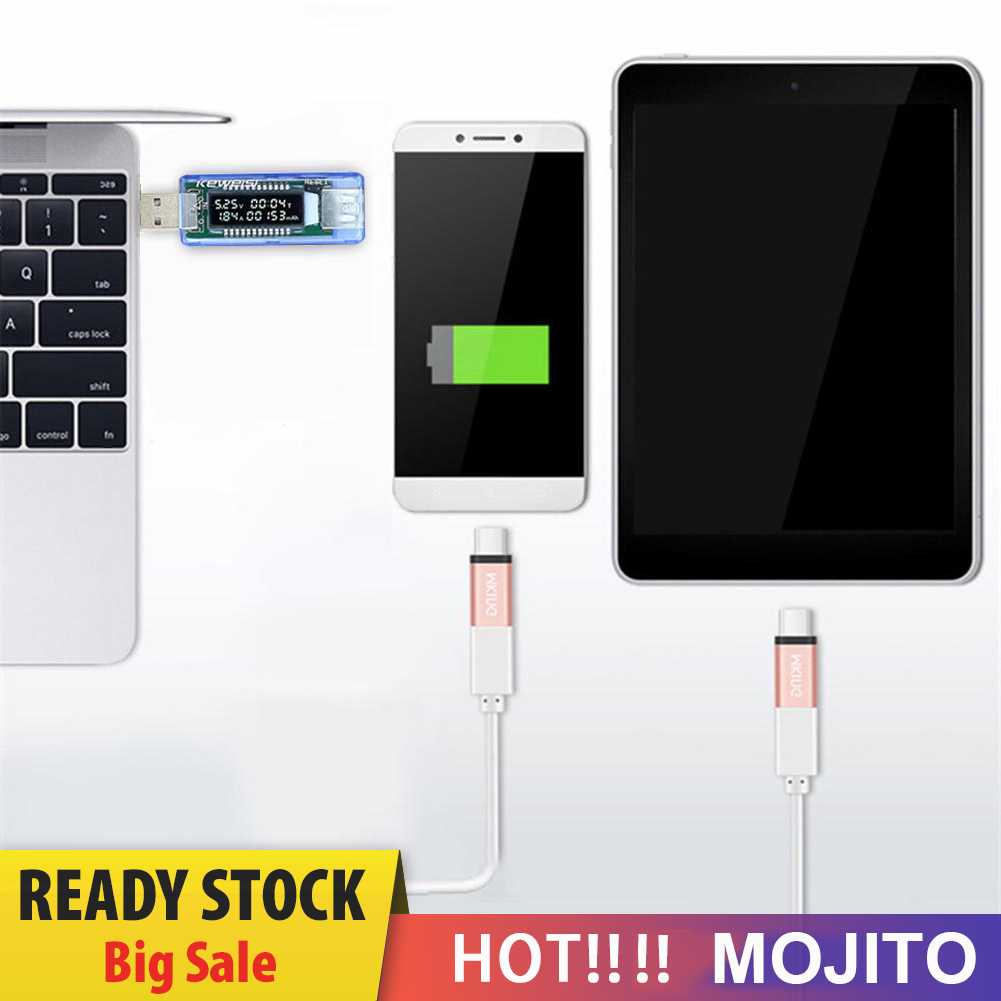 Mini USB Tester Current Voltage Charger Capacity Tester Pengukur Tegangan Arus