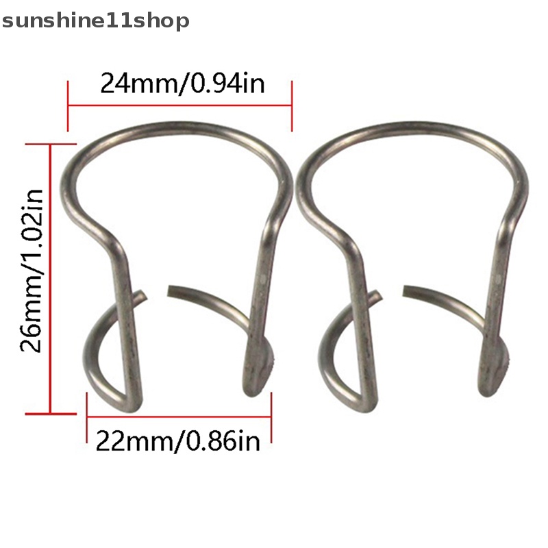 Sho 5Pcs Guide Ring Stainless Steel Metal AG60 Cincin Panduan Spacer Guide Alat Las N