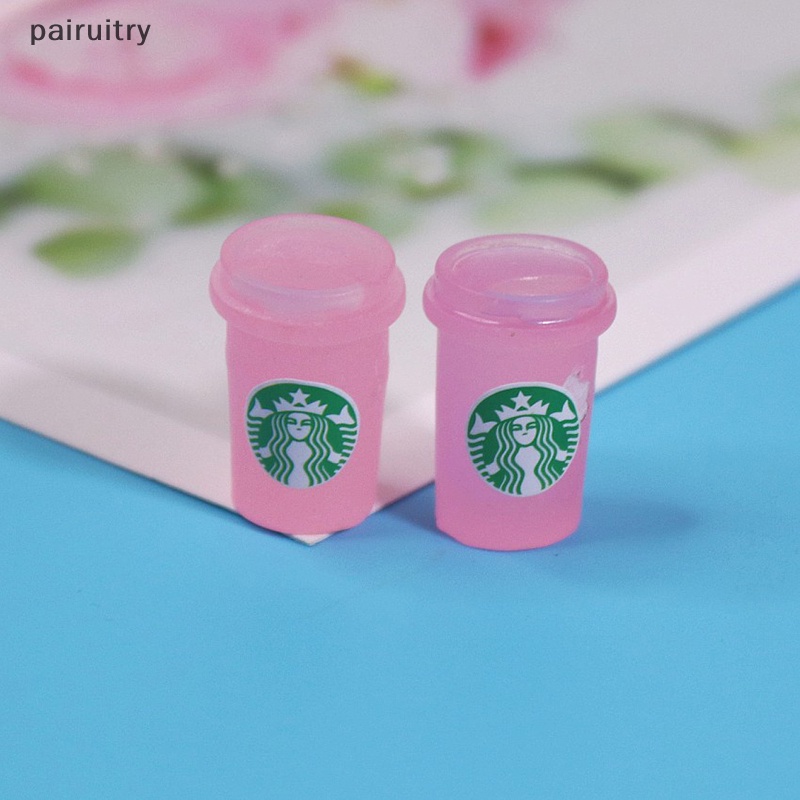 Prt 5Pcs Starbucks 3D Resin Water Drop Diy Jepit Rambut Ponsel Case Cream Lem Aksesoris PRT