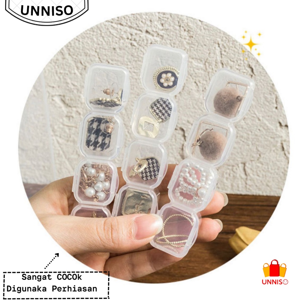 UNNISO - Box Kotak Tempat Perhiasan 28 Grid