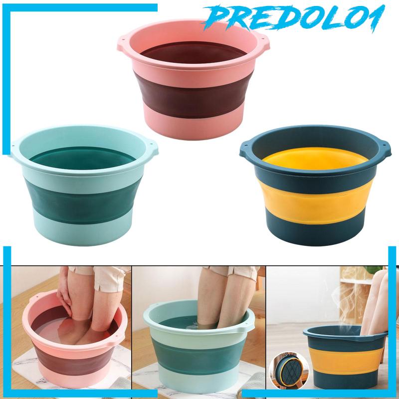 [Predolo1] Bak Cuci Mandi Kaki Lipat Massage Foot Bath Basin Untuk Cuci Kaki Rendam